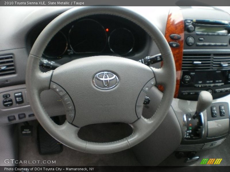 Slate Metallic / Taupe 2010 Toyota Sienna XLE