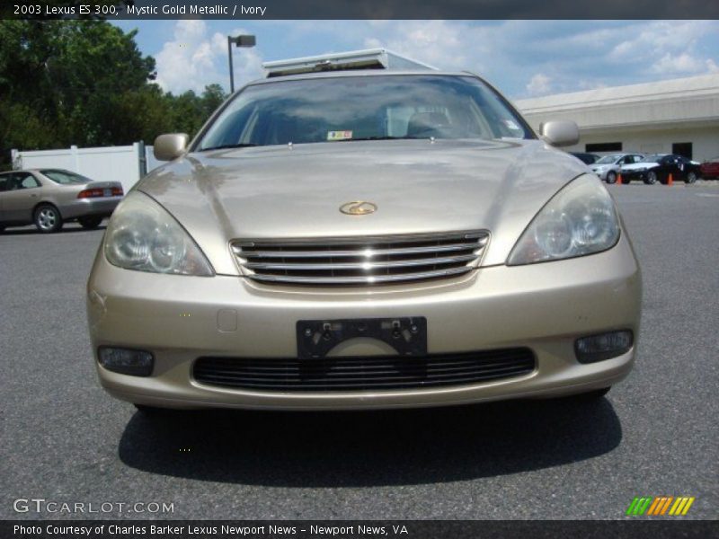 Mystic Gold Metallic / Ivory 2003 Lexus ES 300