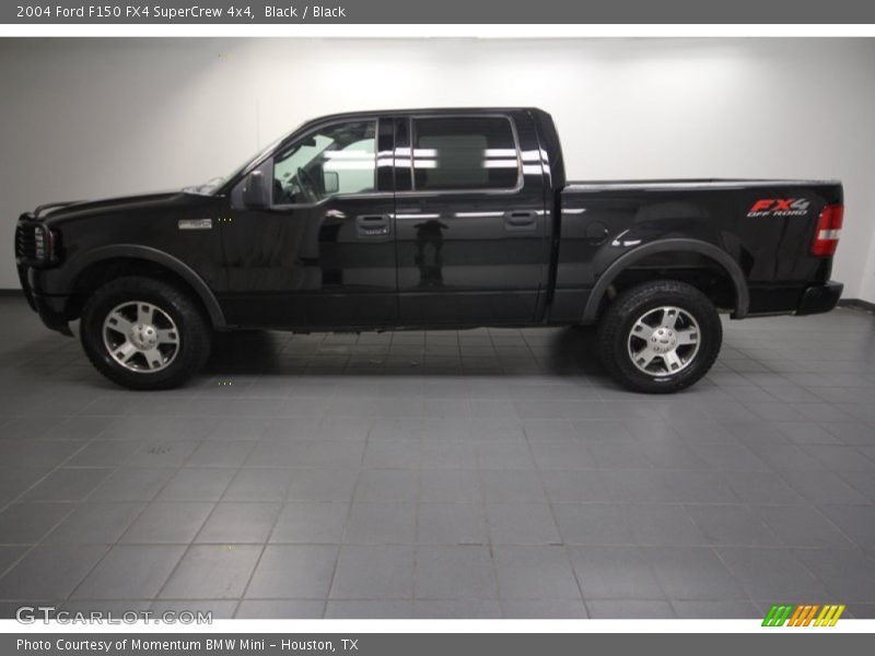 Black / Black 2004 Ford F150 FX4 SuperCrew 4x4