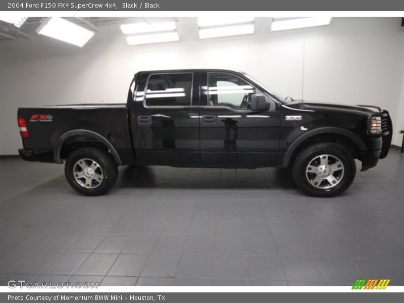 Black / Black 2004 Ford F150 FX4 SuperCrew 4x4