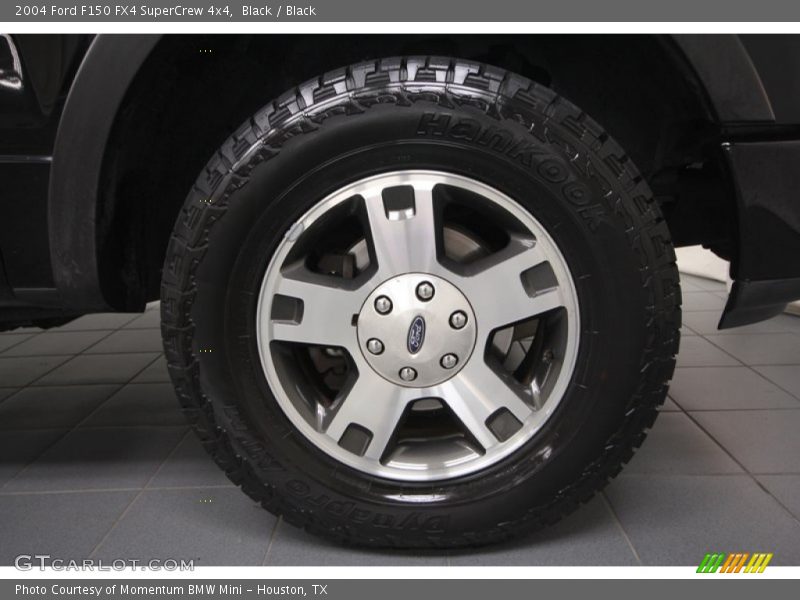 Black / Black 2004 Ford F150 FX4 SuperCrew 4x4