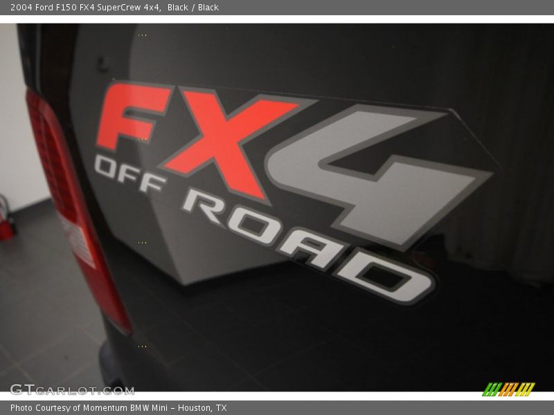 Black / Black 2004 Ford F150 FX4 SuperCrew 4x4