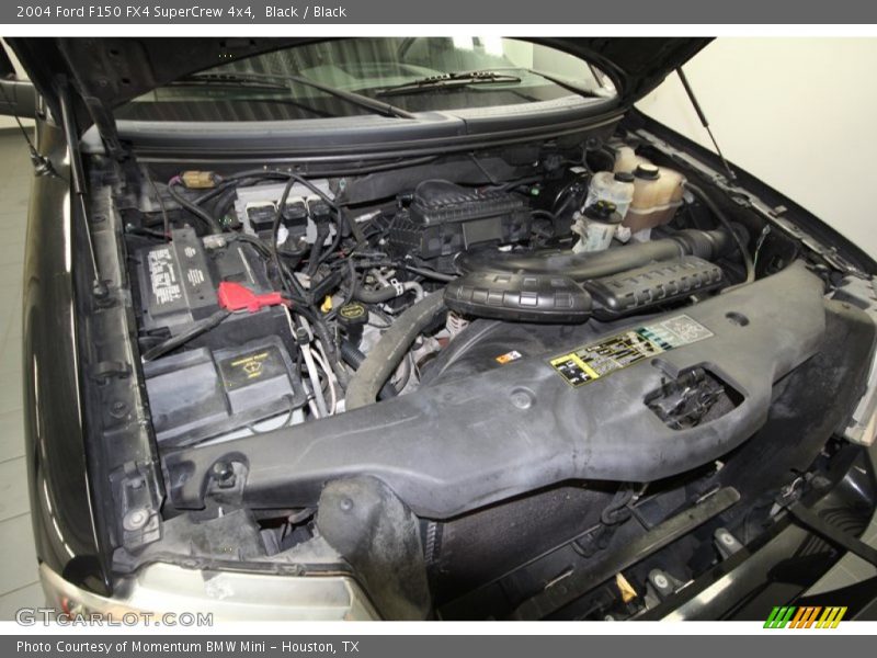 Black / Black 2004 Ford F150 FX4 SuperCrew 4x4