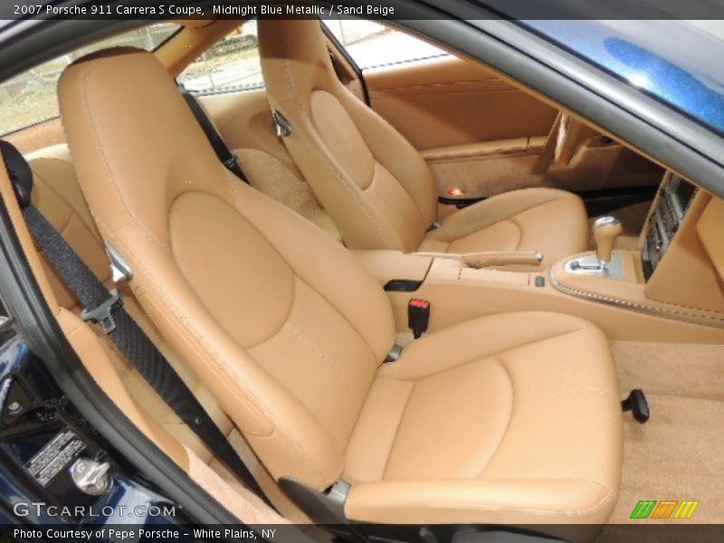  2007 911 Carrera S Coupe Sand Beige Interior
