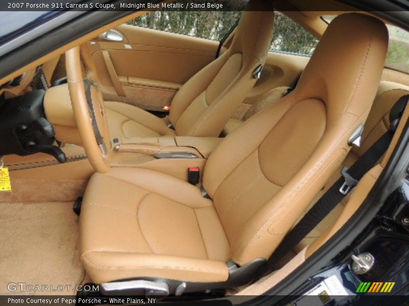  2007 911 Carrera S Coupe Sand Beige Interior