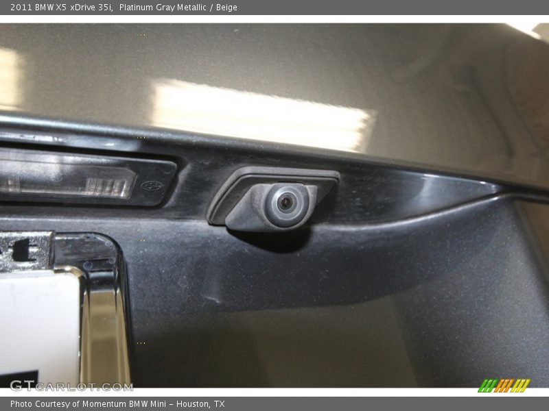 Platinum Gray Metallic / Beige 2011 BMW X5 xDrive 35i
