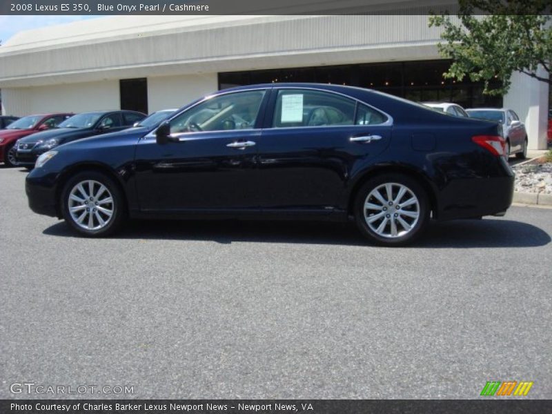 Blue Onyx Pearl / Cashmere 2008 Lexus ES 350