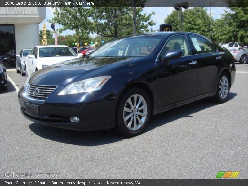 Blue Onyx Pearl / Cashmere 2008 Lexus ES 350