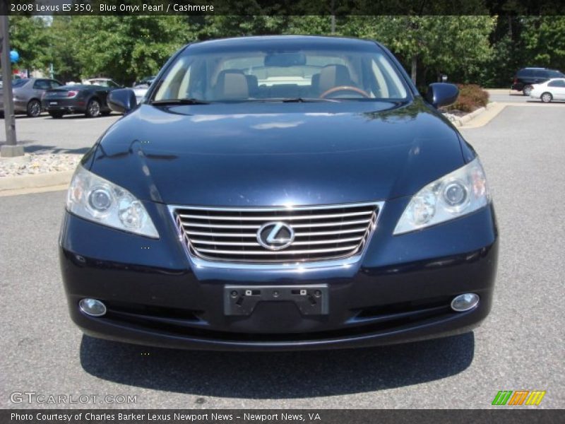 Blue Onyx Pearl / Cashmere 2008 Lexus ES 350