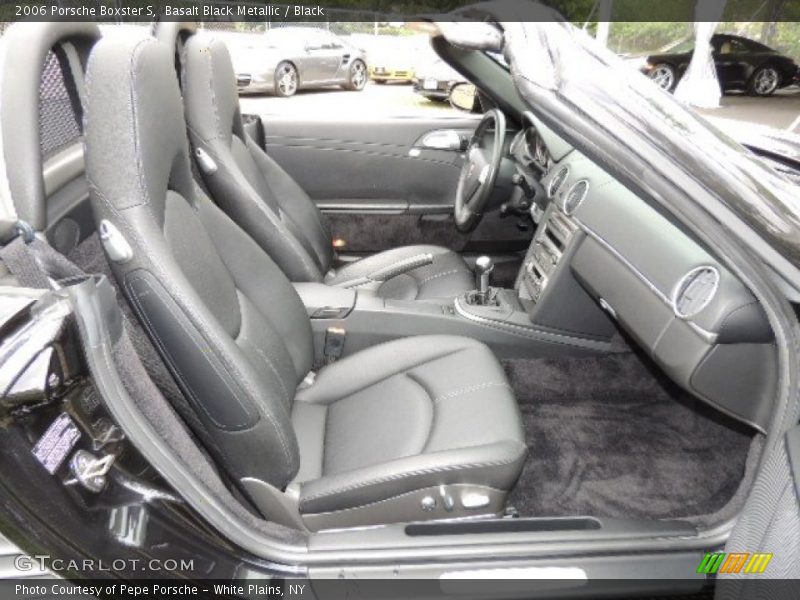 Basalt Black Metallic / Black 2006 Porsche Boxster S