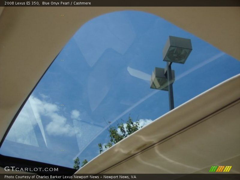 Blue Onyx Pearl / Cashmere 2008 Lexus ES 350