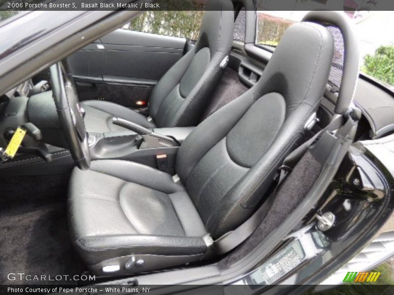 Front Seat of 2006 Boxster S