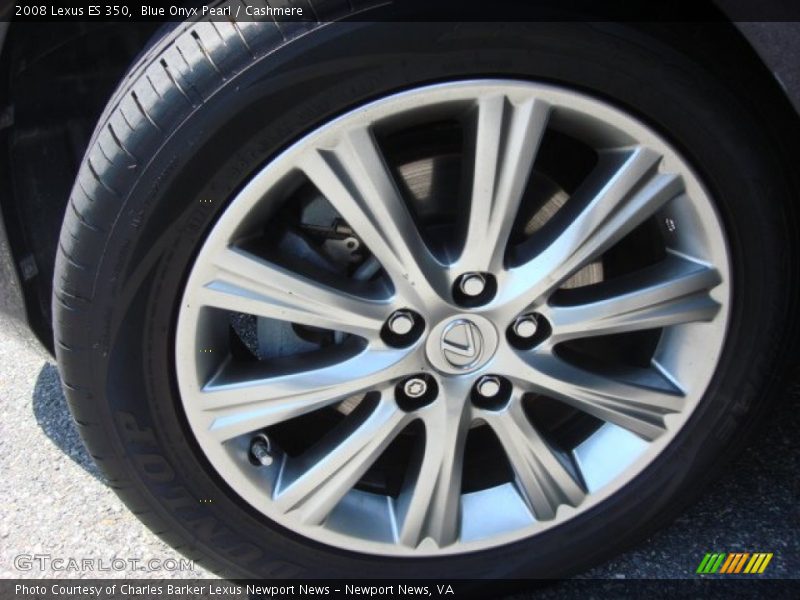 Blue Onyx Pearl / Cashmere 2008 Lexus ES 350