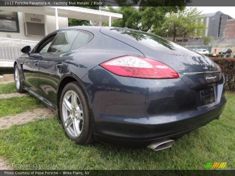 Yachting Blue Metallic / Black 2013 Porsche Panamera 4