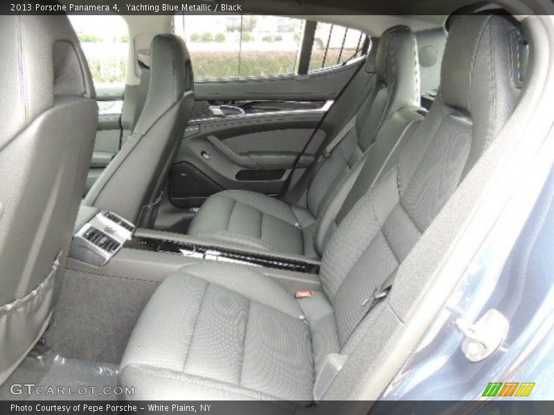 Rear Seat of 2013 Panamera 4