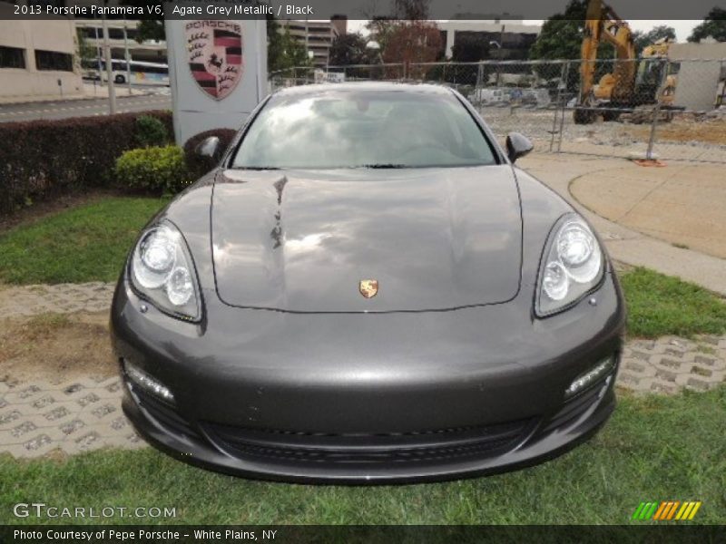 Agate Grey Metallic / Black 2013 Porsche Panamera V6