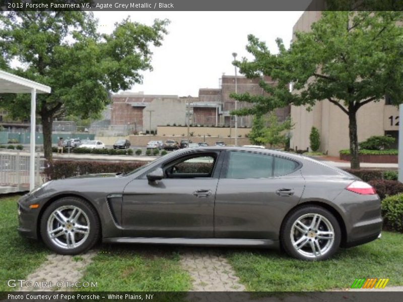 Agate Grey Metallic / Black 2013 Porsche Panamera V6