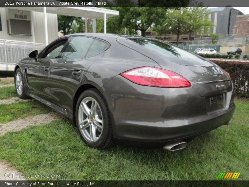 Agate Grey Metallic / Black 2013 Porsche Panamera V6