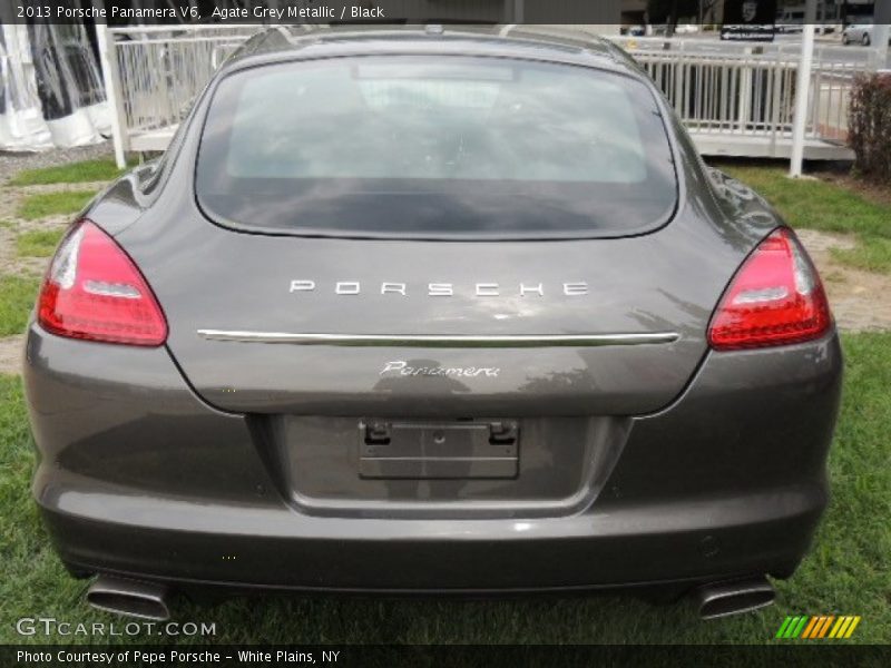 Agate Grey Metallic / Black 2013 Porsche Panamera V6