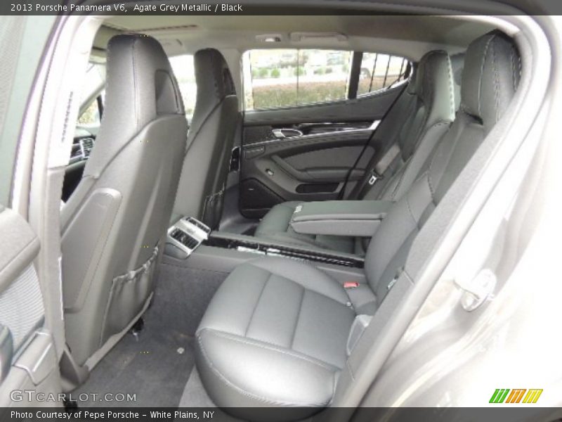 Rear Seat of 2013 Panamera V6