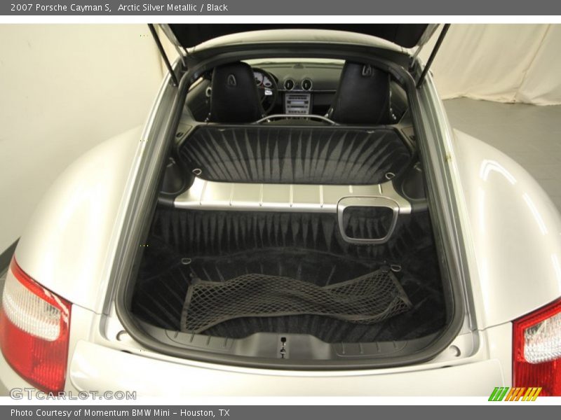 Arctic Silver Metallic / Black 2007 Porsche Cayman S