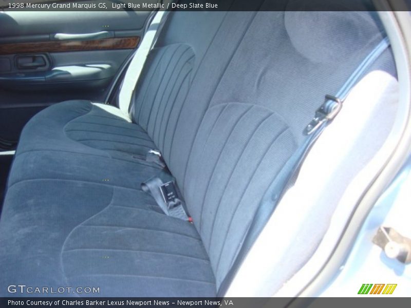 Light Blue Metallic / Deep Slate Blue 1998 Mercury Grand Marquis GS
