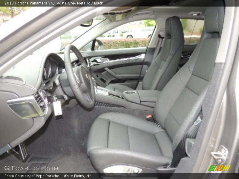  2013 Panamera V6 Black Interior