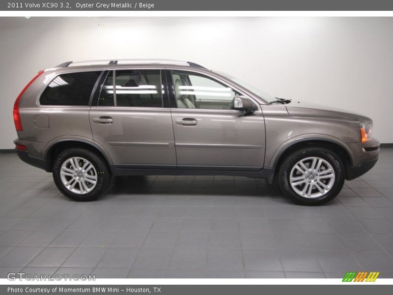 Oyster Grey Metallic / Beige 2011 Volvo XC90 3.2