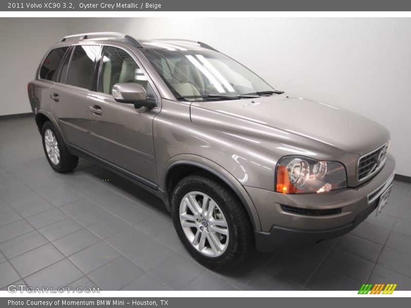 Oyster Grey Metallic / Beige 2011 Volvo XC90 3.2