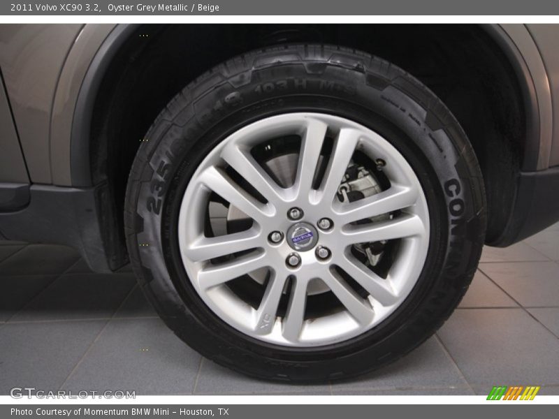 Oyster Grey Metallic / Beige 2011 Volvo XC90 3.2