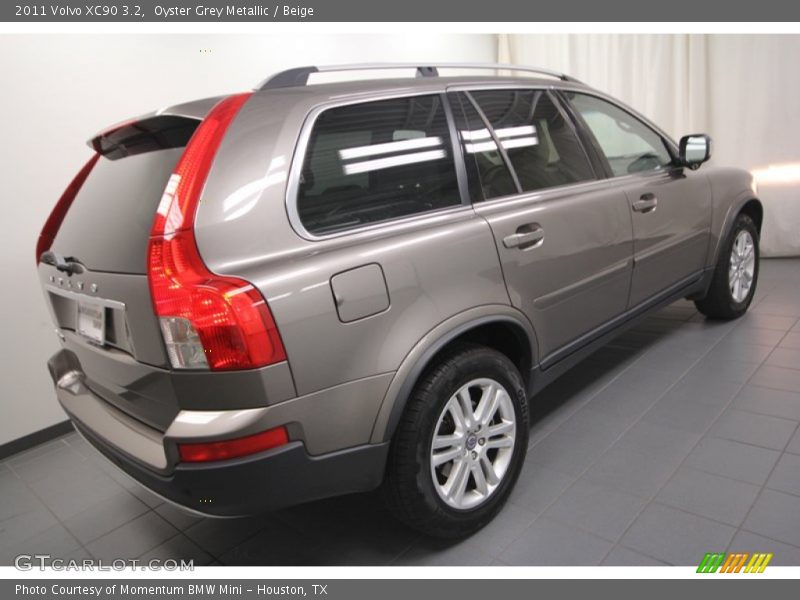 Oyster Grey Metallic / Beige 2011 Volvo XC90 3.2