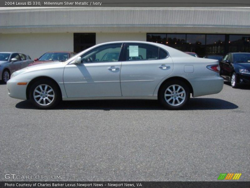 Millennium Silver Metallic / Ivory 2004 Lexus ES 330