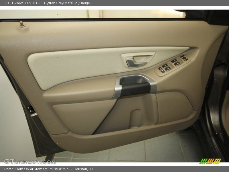 Oyster Grey Metallic / Beige 2011 Volvo XC90 3.2