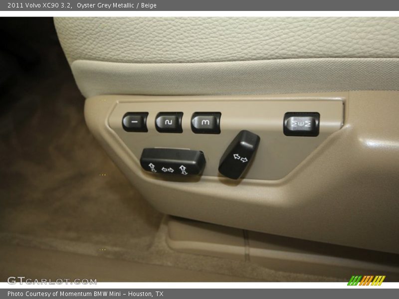 Oyster Grey Metallic / Beige 2011 Volvo XC90 3.2