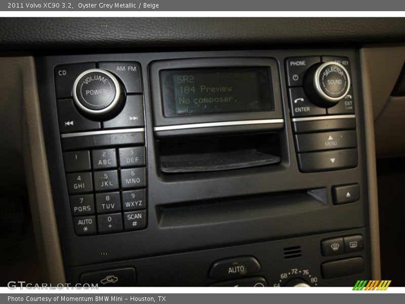 Oyster Grey Metallic / Beige 2011 Volvo XC90 3.2
