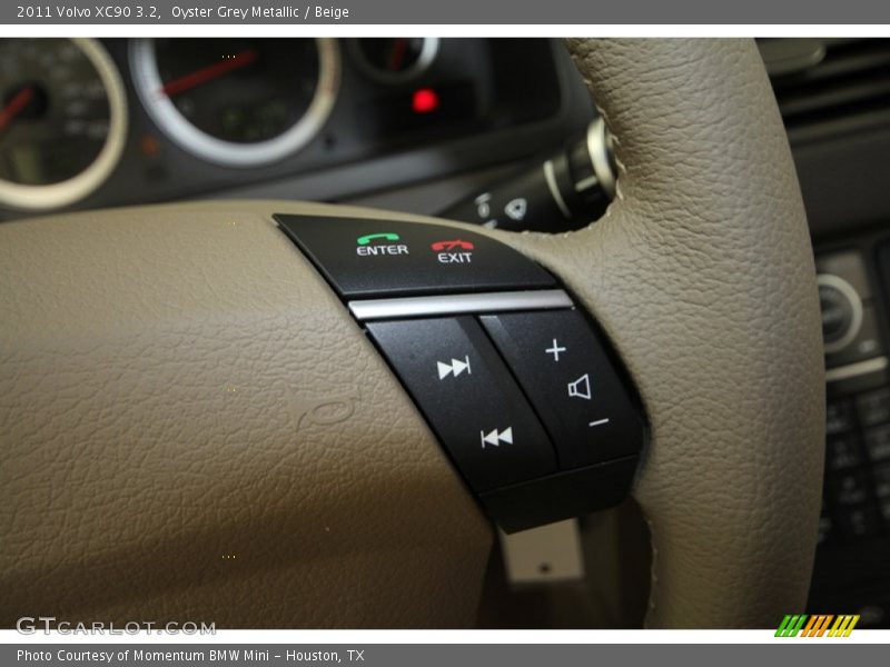 Oyster Grey Metallic / Beige 2011 Volvo XC90 3.2