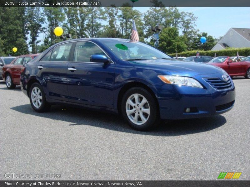 Blue Ribbon Metallic / Ash 2008 Toyota Camry XLE