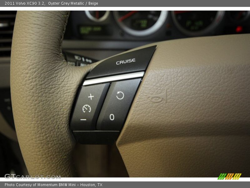 Oyster Grey Metallic / Beige 2011 Volvo XC90 3.2