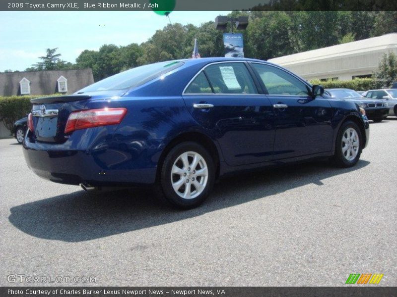 Blue Ribbon Metallic / Ash 2008 Toyota Camry XLE