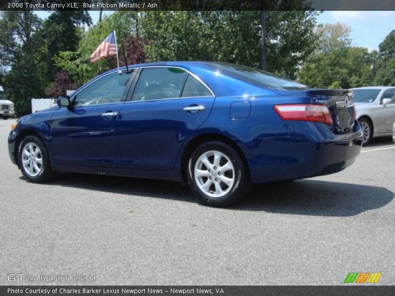 Blue Ribbon Metallic / Ash 2008 Toyota Camry XLE