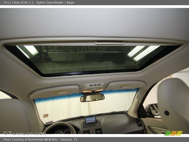 Oyster Grey Metallic / Beige 2011 Volvo XC90 3.2