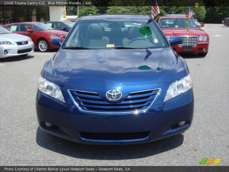 Blue Ribbon Metallic / Ash 2008 Toyota Camry XLE