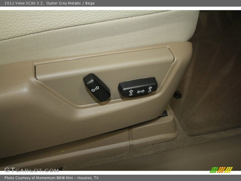 Oyster Grey Metallic / Beige 2011 Volvo XC90 3.2