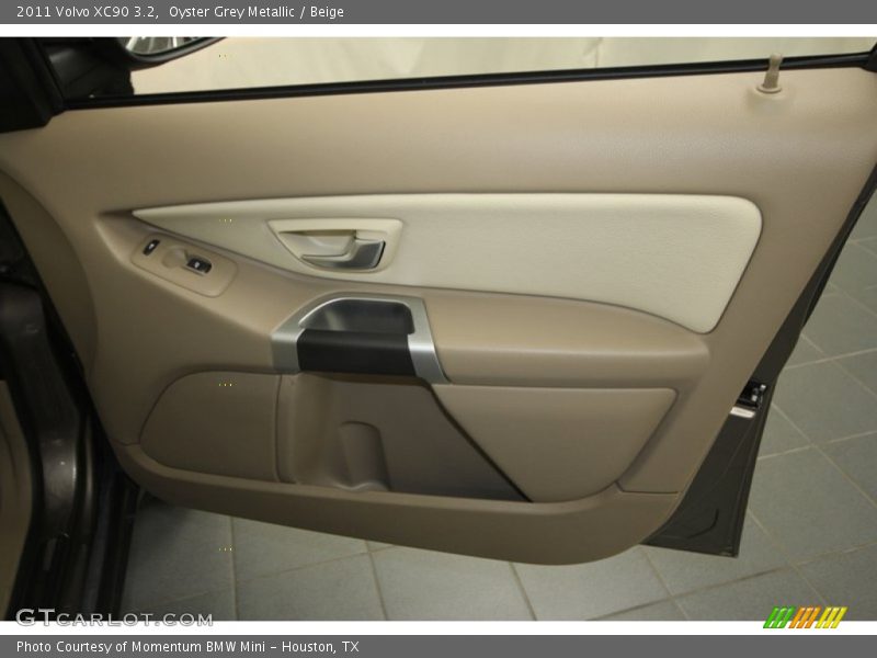 Oyster Grey Metallic / Beige 2011 Volvo XC90 3.2