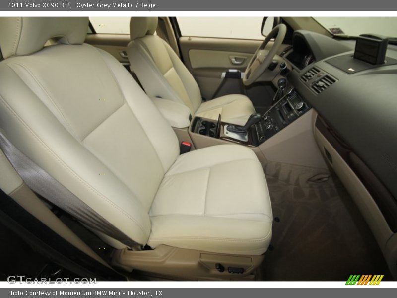 Oyster Grey Metallic / Beige 2011 Volvo XC90 3.2