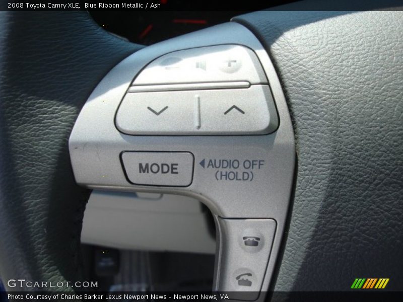 Blue Ribbon Metallic / Ash 2008 Toyota Camry XLE
