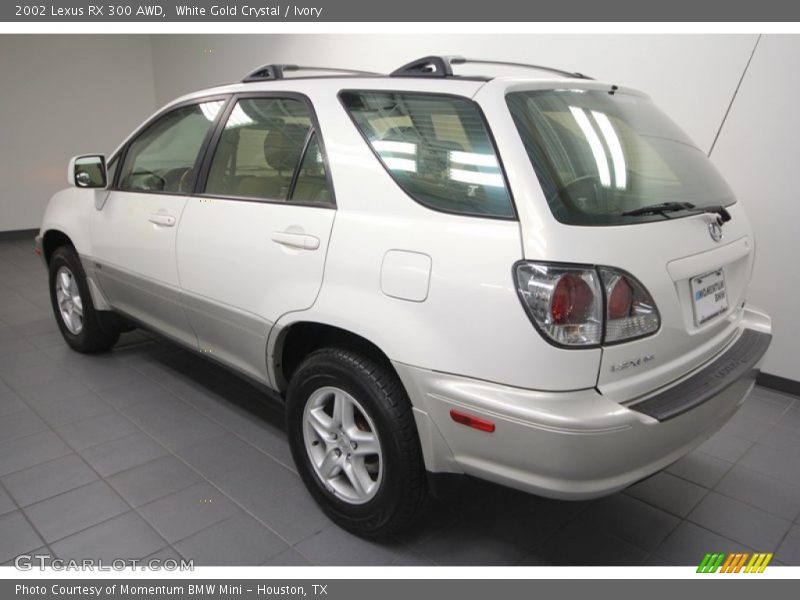 White Gold Crystal / Ivory 2002 Lexus RX 300 AWD