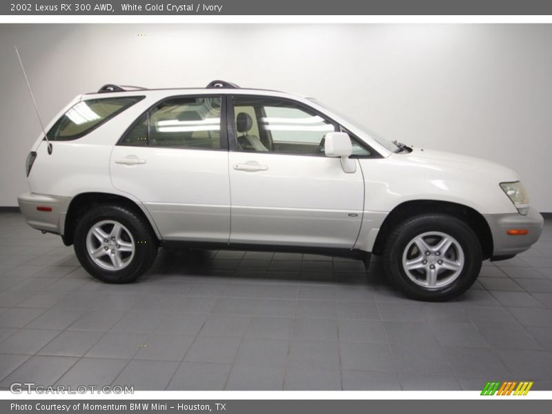 White Gold Crystal / Ivory 2002 Lexus RX 300 AWD