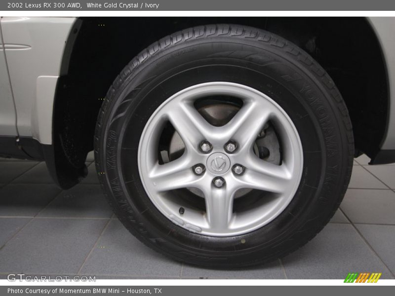 White Gold Crystal / Ivory 2002 Lexus RX 300 AWD