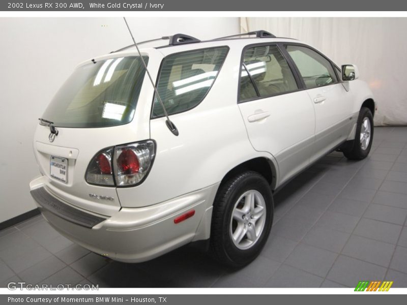 White Gold Crystal / Ivory 2002 Lexus RX 300 AWD